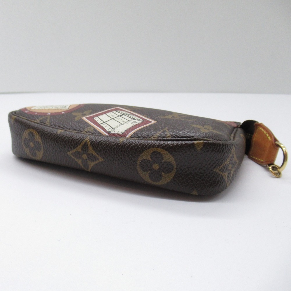 Louis Vuitton Accessory Mini Patch Brown Pouch Po… - image 4